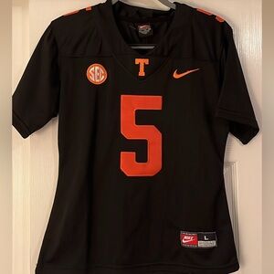 Tennessee Volunteers football jersey - BLACKOUT jersey